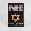 NerdyKeppie Faith & Pride Star of David Enamel Pin. A Star of David design for our Faith & Pride enamel pins collection, available in a wide variety of pride flag designs!