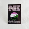 NerdyKeppie Faith & Pride UU Chalice Enamel Pins. A UU Chalice design for our Faith & Pride enamel pin collection, available in a wide variety of Pride flags!