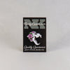 NerdyKeppie Proud to the Bone Tiger Skull Pride Enamel Pins. A tiger skull pride enamel pin for our Proud to the Bone project, wearing an adorable crown of flowers!