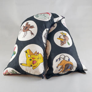 A NerdyKeppie Gotta Catch 'em All Pokemon Cotton Heat & Cold Pack. 