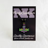 NerdyKeppie Faith & Pride Mjolnir Enamel Pins. A Mjolnir knotwork design for our Faith & Pride enamel pins collection, available in a wide variety of pride flag designs!