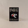 NerdyKeppie Proud to the Bone Otter Skull Pride Enamel Pins. An otter skull pride enamel pin for our Proud to the Bone project, wearing an adorable crown of flowers!