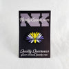 NerdyKeppie Faith & Pride Lotus Enamel Pins. A Lotus design for our Faith & Pride enamel pins collection, available in a wide variety of pride flag designs!