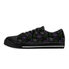 NerdyKeppie Octopus Consortium Canvas Low Top Genderfluid Pride Sneakers. A canvas low top sneaker with an octopus consortium design on it in genderfluid Pride colors. These low top Genderfluid Pride sneakers go up to US Men’s 14!