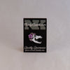 NerdyKeppie Proud to the Bone Wolf Skull Pride Enamel Pins. A wolf skull pride enamel pin for our Proud to the Bone project, wearing an adorable crown of flowers!