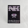 NerdyKeppie Faith & Pride Lotus Enamel Pins. A Lotus design for our Faith & Pride enamel pins collection, available in a wide variety of pride flag designs!