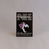 NerdyKeppie Proud to the Bone Tiger Skull Pride Enamel Pins. A tiger skull pride enamel pin for our Proud to the Bone project, wearing an adorable crown of flowers!