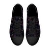 NerdyKeppie Scattered Dice Canvas Low Top Genderfluid Pride Sneakers. 