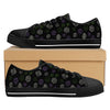 NerdyKeppie Scattered Dice Canvas Low Top Genderqueer Pride Sneakers. A canvas low top sneaker with a scattered dice design on it in genderqueer pride colors. These low top genderqueer pride sneakers go up to US Men’s 14!