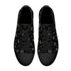 NerdyKeppie Scattered Dice Canvas Low Top Genderqueer Pride Sneakers. A canvas low top sneaker with a scattered dice design on it in genderqueer pride colors. These low top genderqueer pride sneakers go up to US Men’s 14!