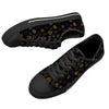 NerdyKeppie Scattered Dice Canvas Low Top Lesbian Pride Sneakers. 