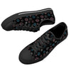NerdyKeppie Scattered Dice Canvas Low Top Trans Pride Sneakers. 
