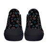 NerdyKeppie Scattered Dice Canvas Low Top Trans Pride Sneakers. 