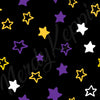 NerdyKeppie Scattered Stars Canvas High Top Non-Binary Pride Sneakers. A pair of non-binary pride sneakers with a scattered stars print. Available from US Women's 5 to US Men's 14!