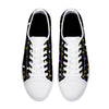 NerdyKeppie Scattered Stars Canvas Low Top Non-Binary Pride Sneakers. 
