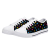 NerdyKeppie Scattered Stars Canvas Low Top Pan Pride Sneakers. 