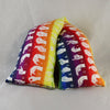 A NerdyKeppie American Sign Language Alphabet Primer Flannel Heat & Cold Packs. 