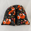 A NerdyKeppie Momma Fox & Kit (No Kaboodle) Flannel Heat & Cold Packs. 