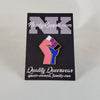 NerdyKeppie Solidarity Raised Fist Pride Enamel Pins. Raised fist Pride enamel pins from NerdyKeppie's first Kickstarter! Available in a wide selection of pride flags.