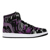 NerdyKeppie Splatter Wave Synthetic Leather Ace Pride High Top Sneakers. 