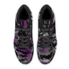 NerdyKeppie Splatter Wave Synthetic Leather Ace Pride High Top Sneakers. 
