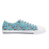 NerdyKeppie Sweet Otters Canvas Low Top Sneakers. 