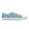NerdyKeppie Sweet Otters Canvas Low Top Sneakers. 