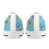 NerdyKeppie Sweet Otters Canvas Low Top Sneakers. 