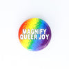 NerdyKeppie Take Pride in Queer Lives Pride Buttons Collection. 