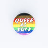 NerdyKeppie Take Pride in Queer Lives Pride Buttons Collection. 